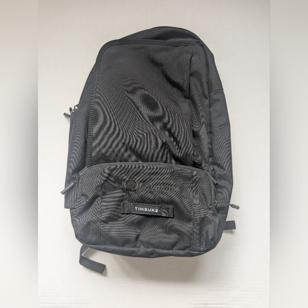 Pre-Loved Timbuk2 Q laptop 2.0 sony Music black backpack